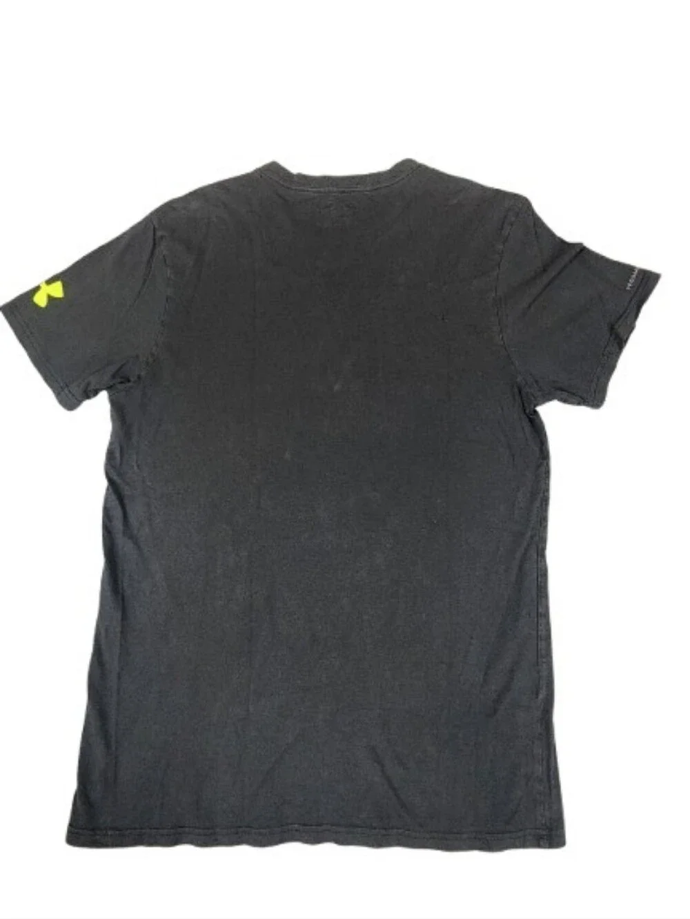 Under Armour Black Graphic Tee with Yellow-Green Phil Robertson Artwork